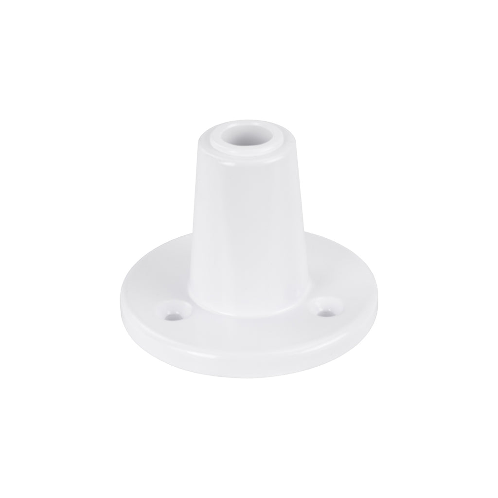 Lumeno 6179T table mount in white for screw fitting