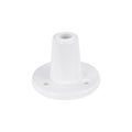 Lumeno 6179T table mount in white for screw fitting