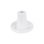Lumeno 6179T table mount in white for screw fitting