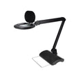 Lumeno 8613 magnifying lamp in black on table stand 6180