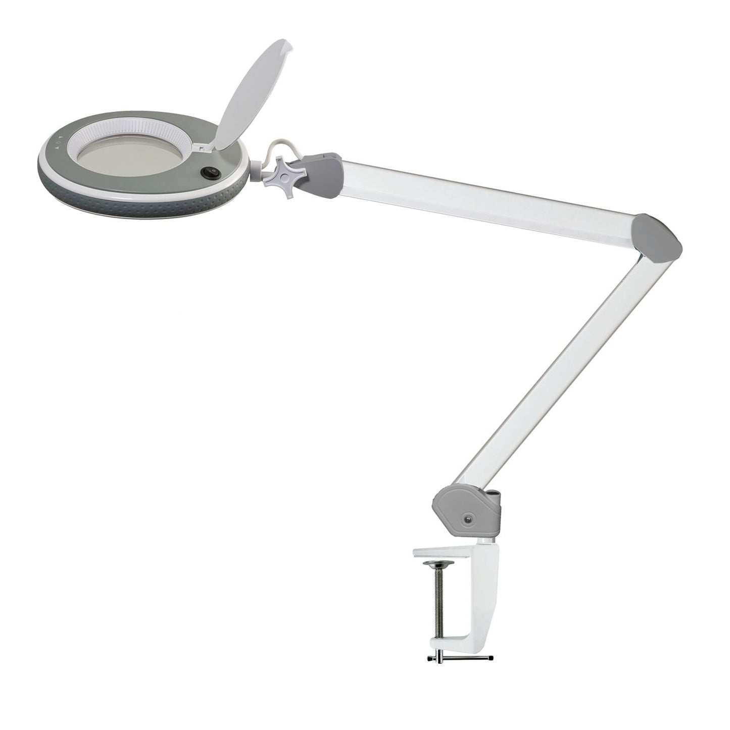 Lumeno LED-luplampe serie 8213/8215 med justerbar lysstyrke, grå