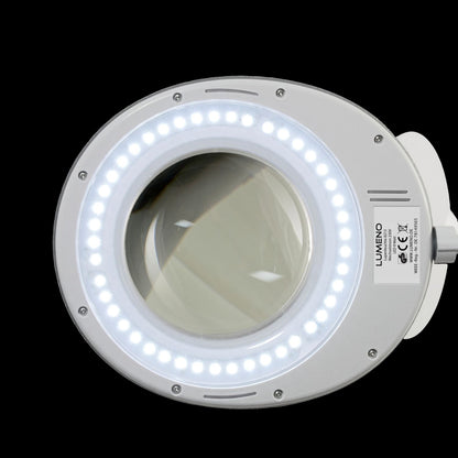 Lumeno LED-luplampe serie 8213/8215 med justerbar lysstyrke, grå